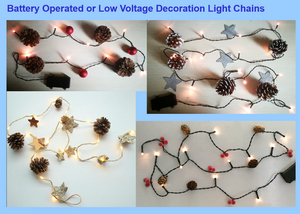 Xmas pine cone Decoration Light chains 