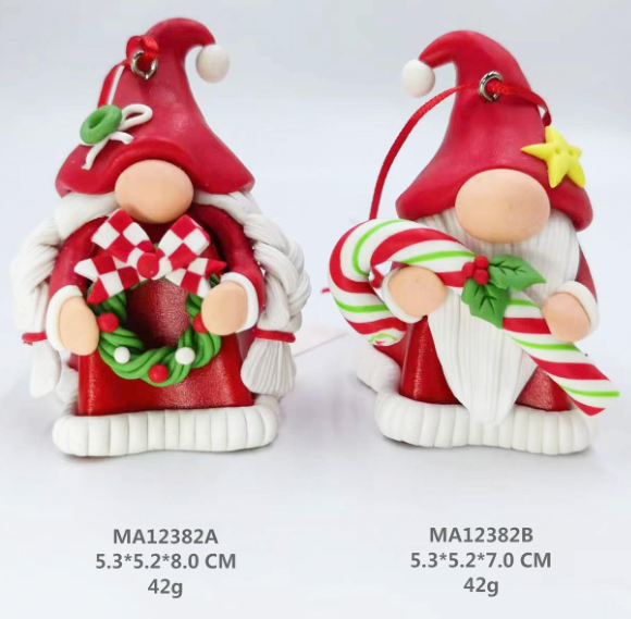 Clay Dough Little Candy Santa Claus
