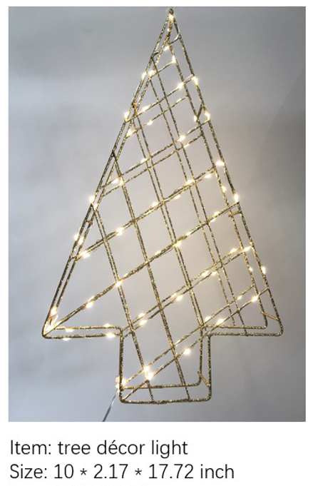 Metal Motif(tree) Lights