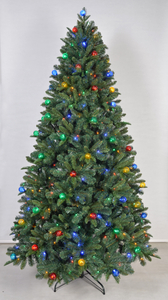 X'mas Green color Ordinary Christmas tree Light with metal leg  - 28