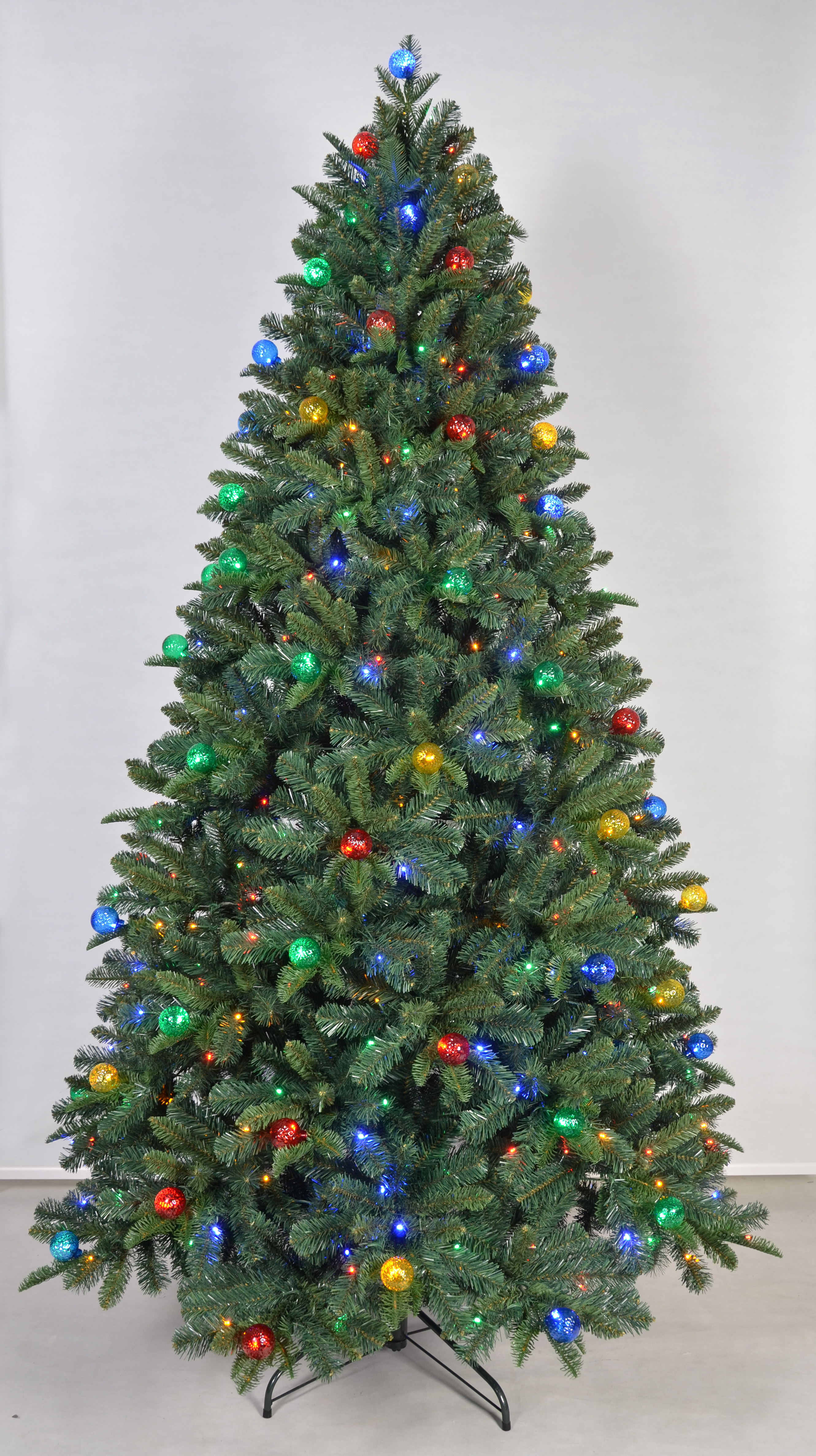 X'mas Green color Ordinary Christmas tree Light with metal leg  - 28