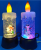 Acrylic transparent candle water light