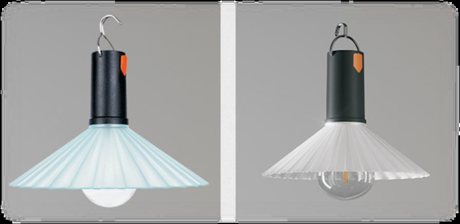 Rechargeable table lamp and pendant lamp