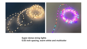 Super dense string lights
