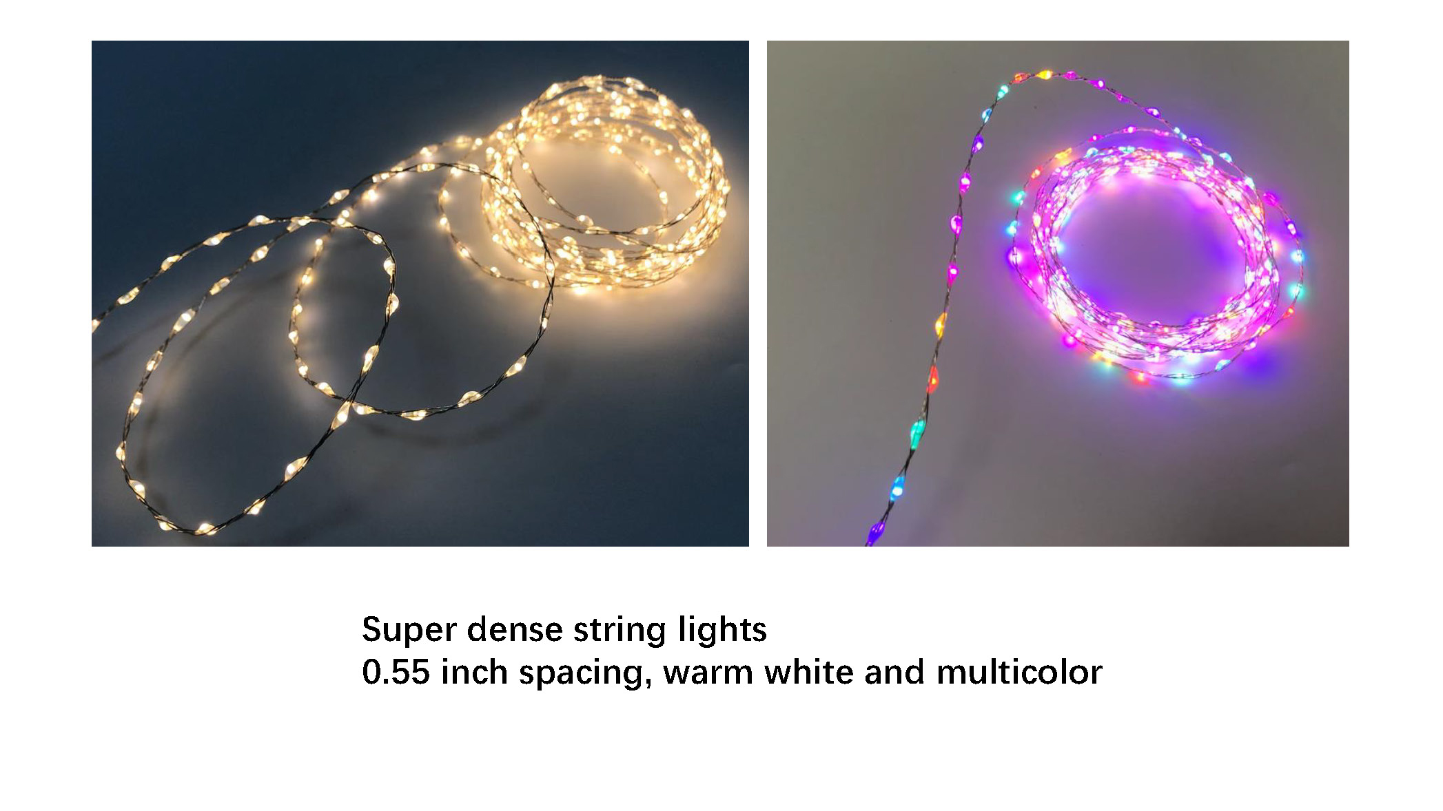 Super dense string lights