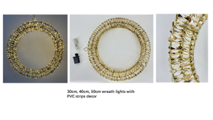 PVC strips decor